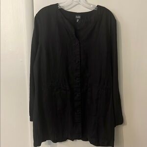 Eileen Fisher Black Women's Top